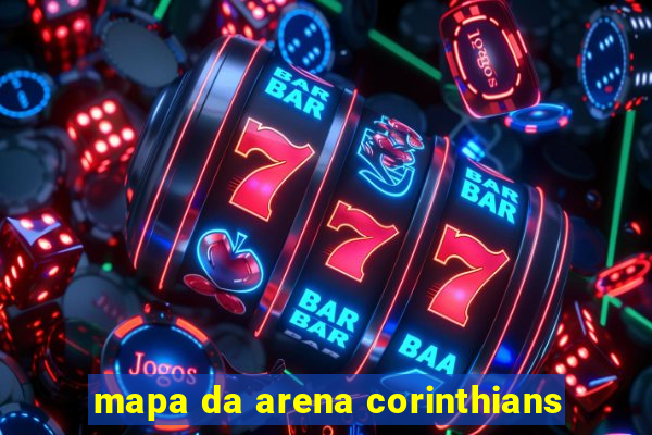 mapa da arena corinthians